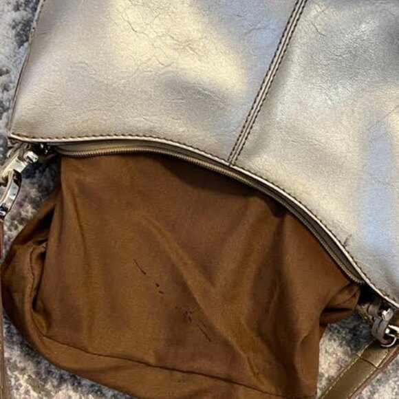 Vintage Liz Claiborne Vegan Leather Shimmery Bag - Picture 6 of 8